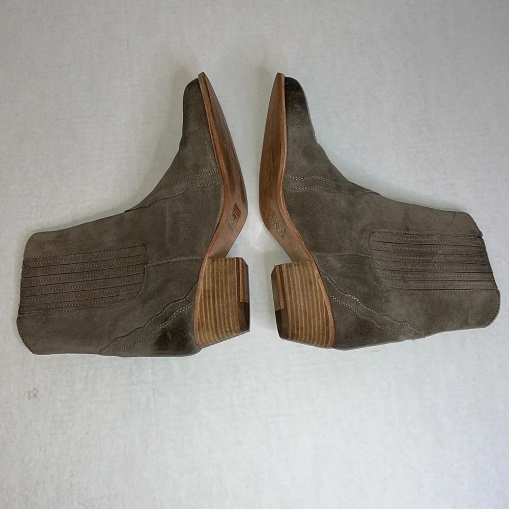 FREE PEOPLE NEW FRONTIER WESTERN BOOTS DISTRESSED - Picture 9 of 16